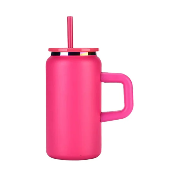 హ్యాండిల్‌తో 16oz మాసన్ జార్